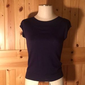 The Limited Deep Purple Sweater